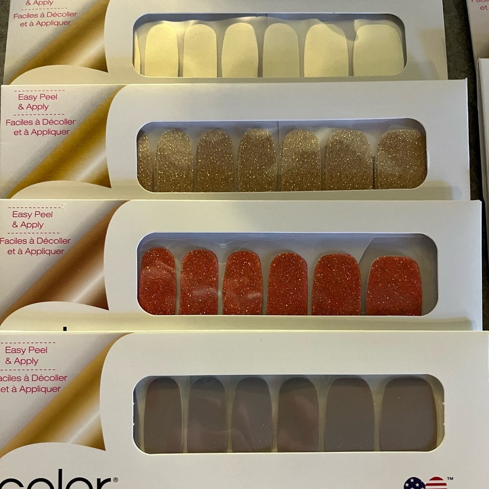 15 sets of color street nail polish strips